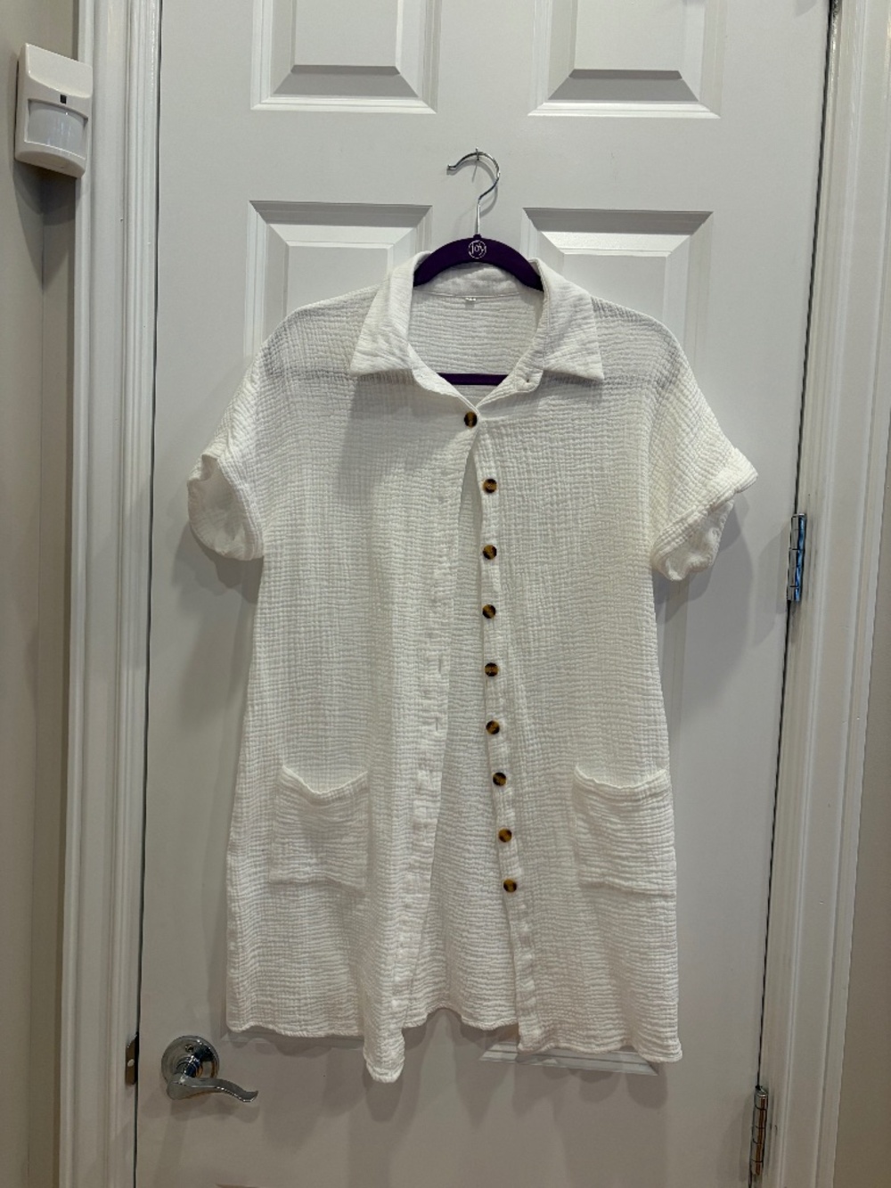 White Darling Swimsuit Coverup Medium